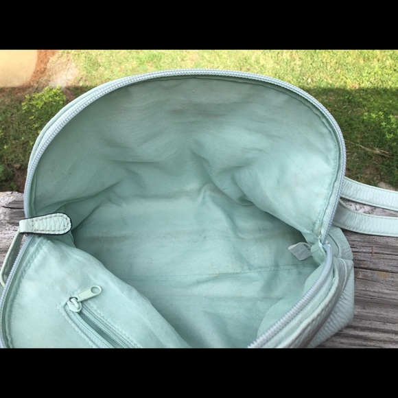 Light Green and Salmon Colored Purses - Picture 4 of 7